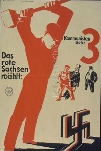 Affiche communiste 1932