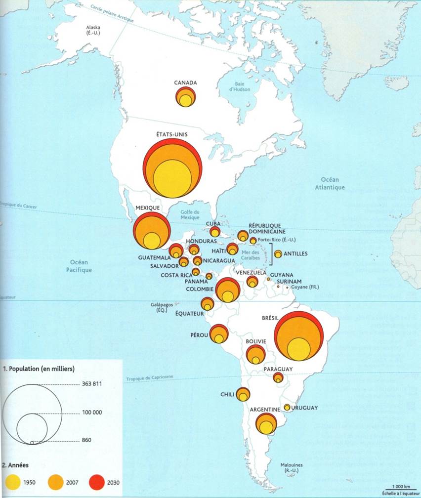 Amérique population