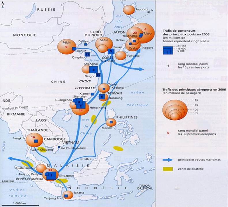 Asie orientale 2000