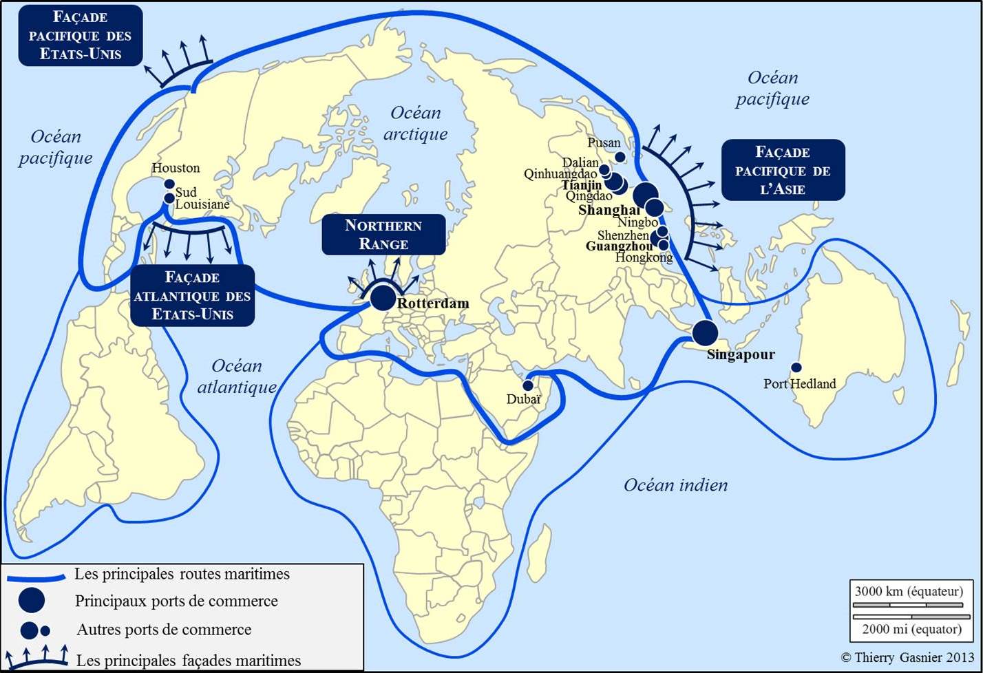 Routes maritimes