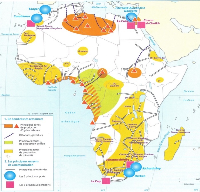 Chemin de fer afrique