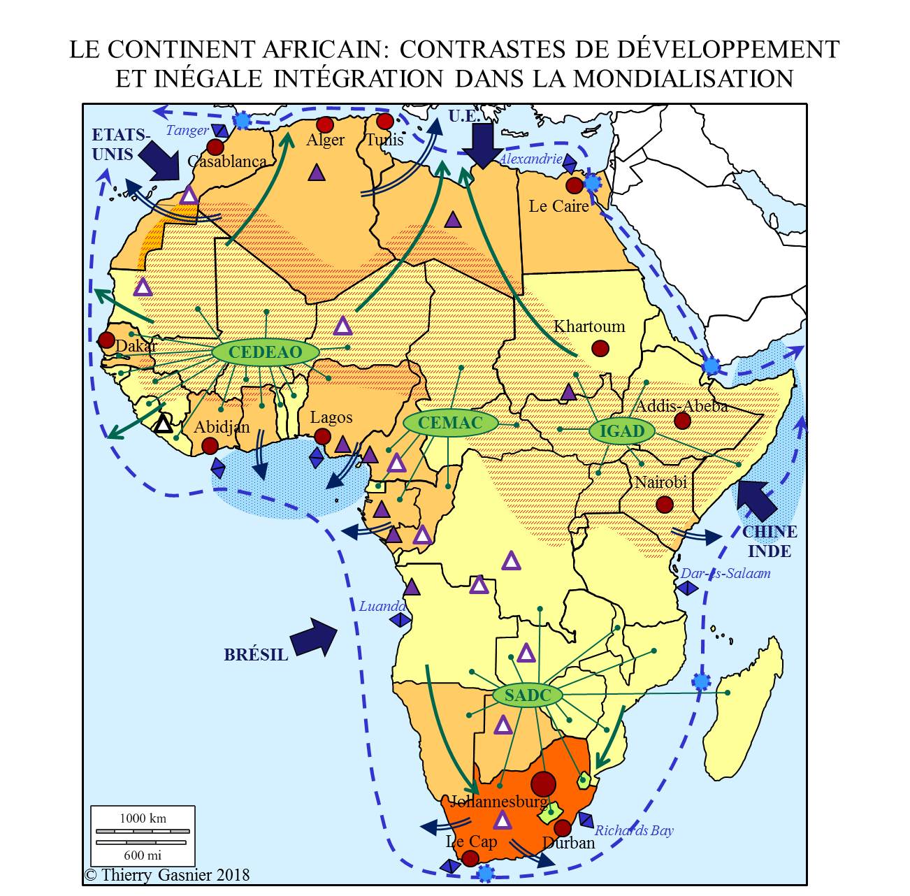 Croquis Afrique