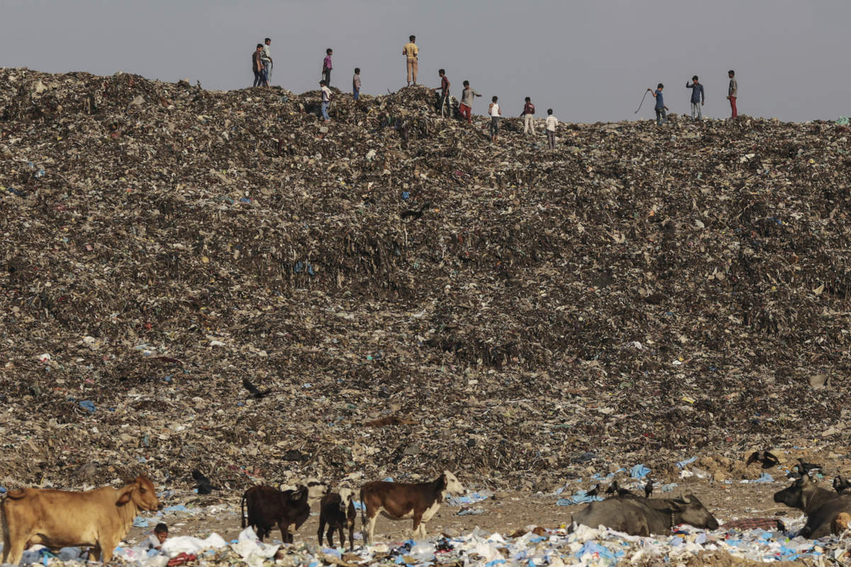 Déchets Mumbai