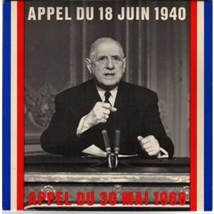 de Gaulle 30 mai 1968