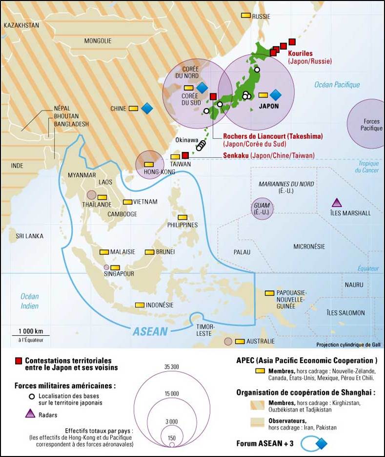 géopolitique asie orientale