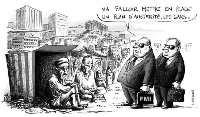 Caricature inégalités