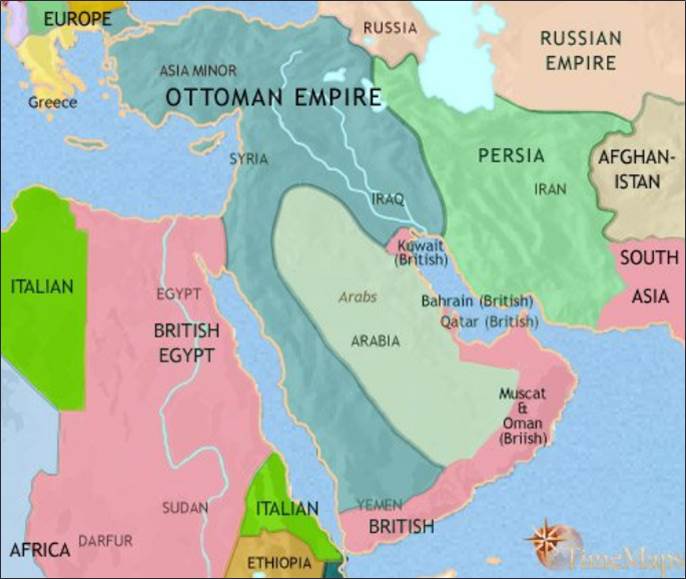Moyen-Orient 1648