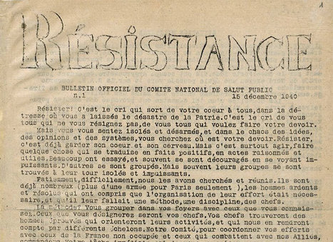 Presse Résistance Début