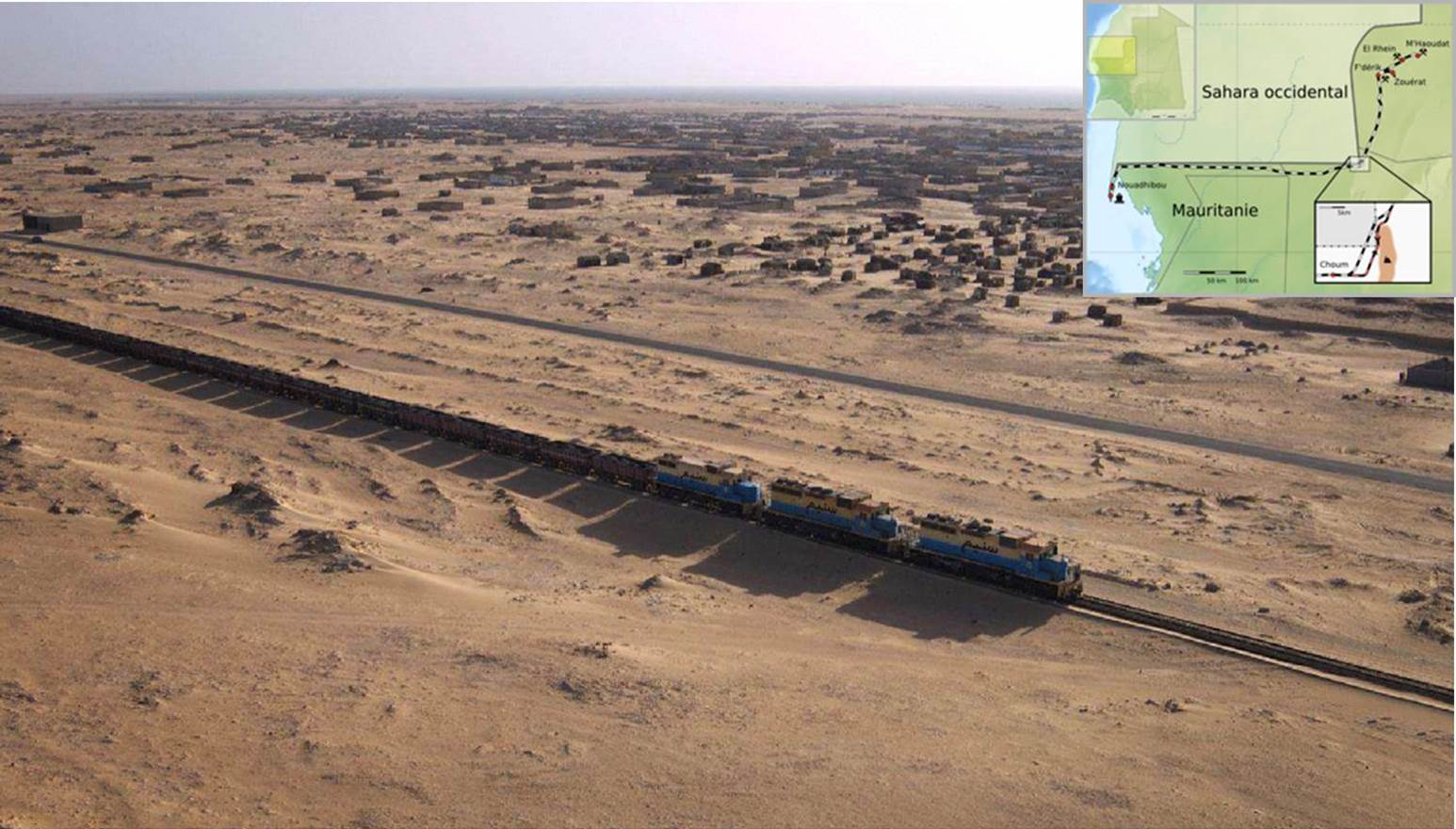 Train désert