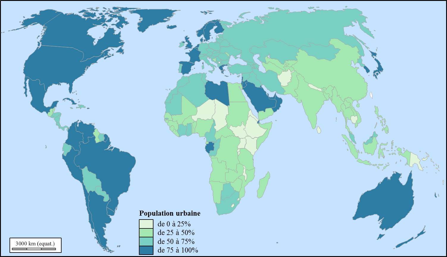 Urbanisation 2015